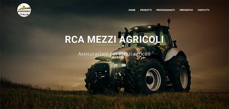 SVILUPPO SITI WEB ROMA PER AZIENDE AGRICOLE